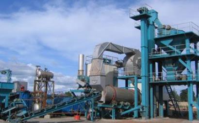 Philippines HMA-D40 Asphalt Drum Plant